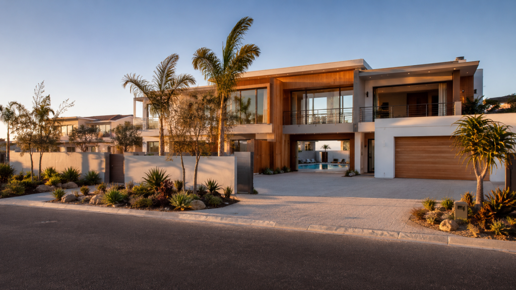 newly renovated home in bloubergstrand